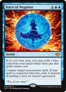 Force of Negation (Modern Horizons) Near Mint Foil