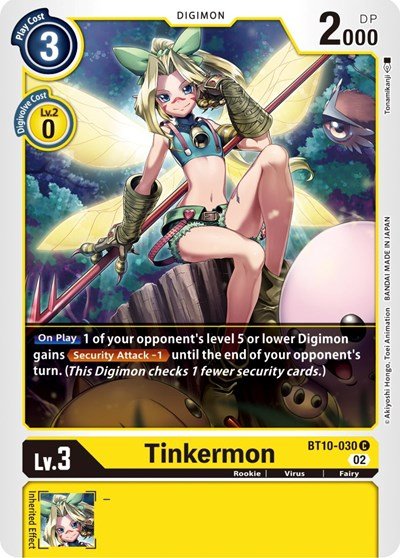 Tinkermon (Xros Encounter) Near Mint - Nick Nack's Full Frontal Attack
