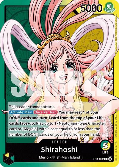 Shirahoshi (022) (A Fist of Divine Speed) Near Mint - Nick Nack's Full Frontal Attack