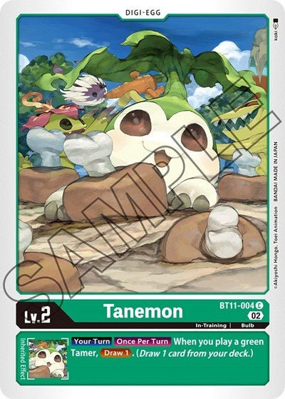 Tanemon (Dimensional Phase) Near Mint - Nick Nack's Full Frontal Attack