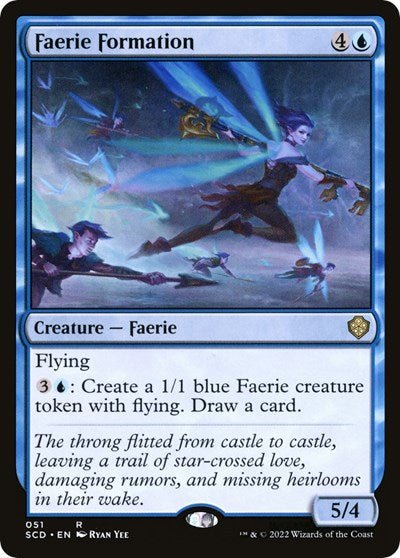 Faerie Formation (Commander 2022 Starter Decks) Near Mint - Nick Nack's Full Frontal Attack