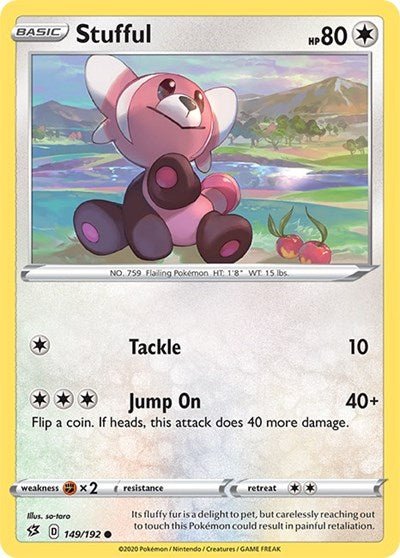 Stufful (SWSH02: Rebel Clash) Light Play - Nick Nack's Full Frontal Attack