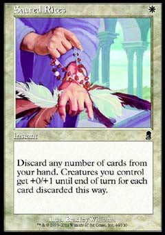 Sacred Rites (Odyssey) Light Play Foil - Nick Nack's Full Frontal Attack