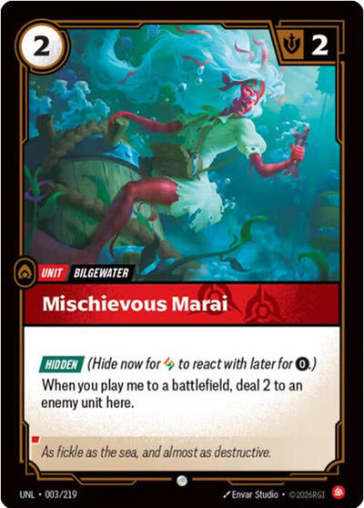 Mischievous Marai (Unleashed) Near Mint