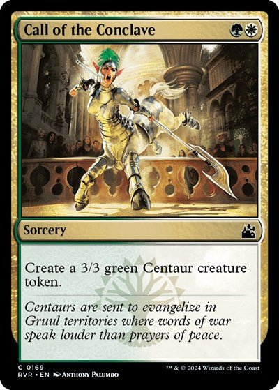 Call of the Conclave (Ravnica Remastered) Near Mint - Nick Nack's Full Frontal Attack