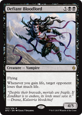 Defiant Bloodlord (Battle for Zendikar) Near Mint - Nick Nack's Full Frontal Attack