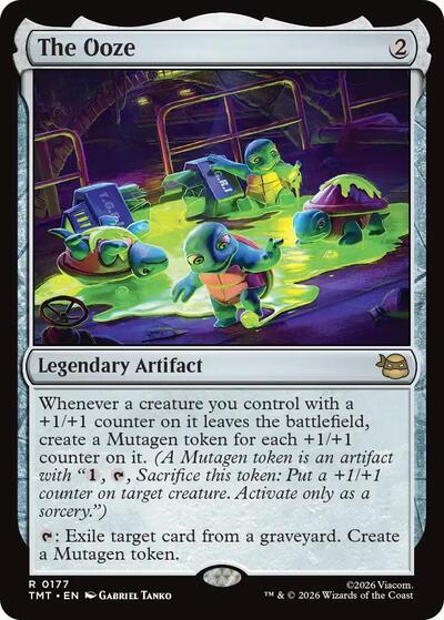 The Ooze (Teenage Mutant Ninja Turtles) Near Mint - Nick Nack's Full Frontal Attack
