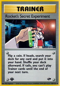Rocket's Secret Experiment (Gym Challenge) Light Play Unlimited