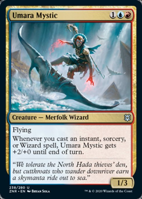 Umara Mystic (Zendikar Rising) Near Mint - Nick Nack's Full Frontal Attack