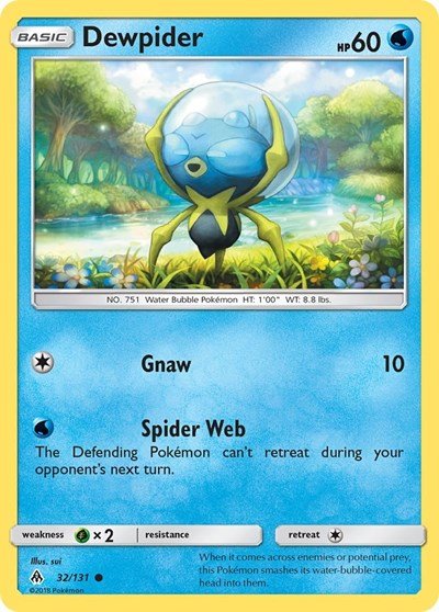 Dewpider (SM - Forbidden Light) Near Mint - Nick Nack's Full Frontal Attack