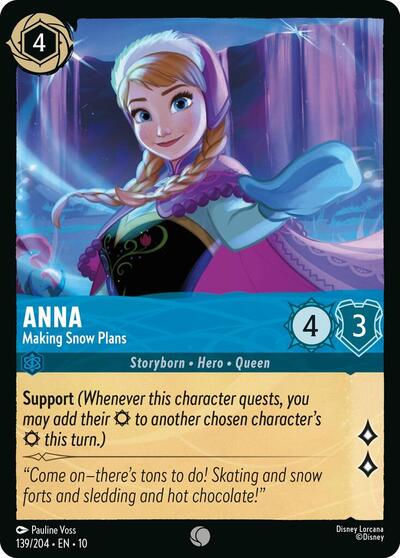 Anna - Making Snow Plans (Whispers in the Well) Near Mint - Nick Nack's Full Frontal Attack