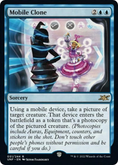 Mobile Clone (Unfinity) Near Mint Foil