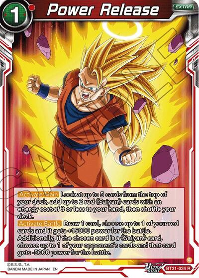Power Release (Impact Beyond Dimensions) Near Mint Foil
