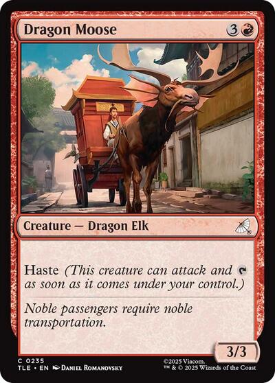 Dragon Moose (Avatar: The Last Airbender: Eternal-Legal) Near Mint Foil