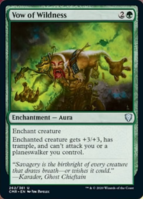 Vow of Wildness (Commander Legends) Near Mint - Nick Nack's Full Frontal Attack
