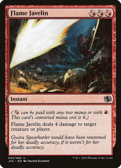 Flame Javelin (Duel Decks: Anthology) Near Mint