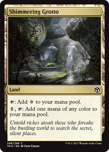 Shimmering Grotto (Iconic Masters) Near Mint - Nick Nack's Full Frontal Attack