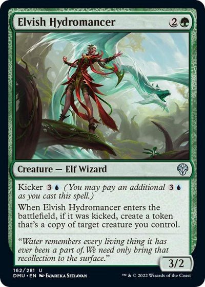 Elvish Hydromancer (Dominaria United) Near Mint - Nick Nack's Full Frontal Attack