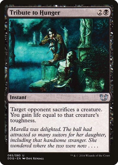 Tribute to Hunger (Duel Decks: Blessed vs Cursed) Near Mint - Nick Nack's Full Frontal Attack