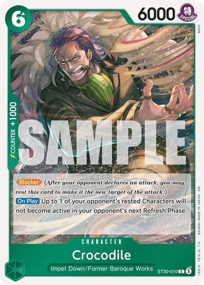 Crocodile (Starter Deck EX: Luffy & Ace) Near Mint