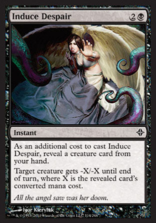 Induce Despair (Rise of the Eldrazi) Light Play