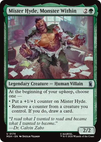 Mister Hyde, Monster Within (Marvel Super Heroes) Near Mint - Nick Nack's Full Frontal Attack