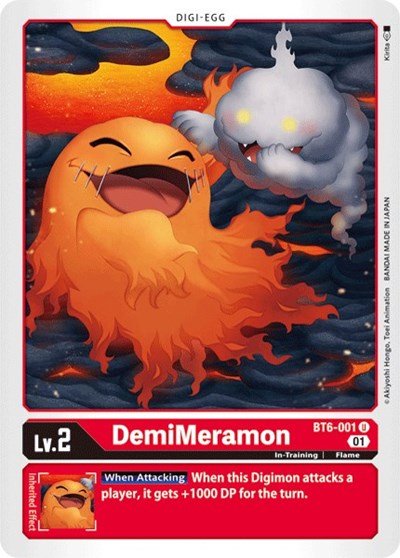 DemiMeramon (Double Diamond) Near Mint - Nick Nack's Full Frontal Attack