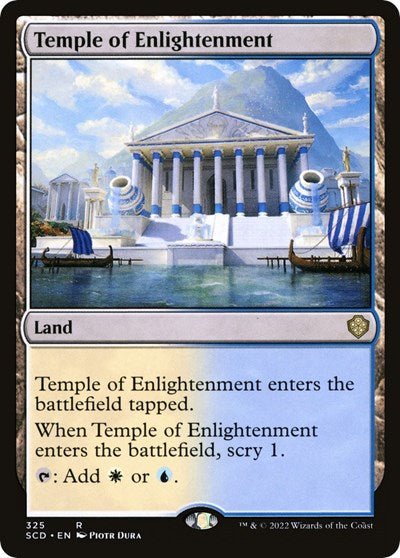 Temple of Enlightenment (Commander 2022 Starter Decks) Near Mint - Nick Nack's Full Frontal Attack