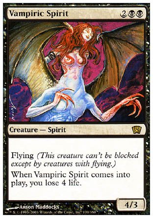 Vampiric Spirit (8th Edition) Near Mint - Nick Nack's Full Frontal Attack