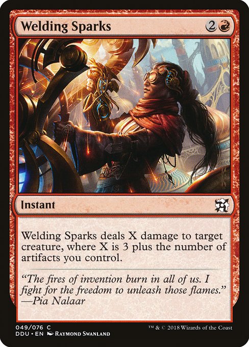 Welding Sparks (Duel Decks: Elves vs Inventors) Near Mint