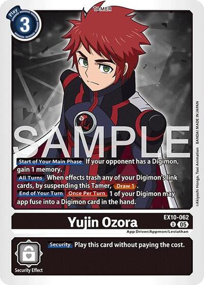 Yujin Ozora (Sinister Order) Near Mint - Nick Nack's Full Frontal Attack