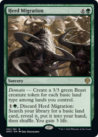 Herd Migration (Dominaria United) Near Mint - Nick Nack's Full Frontal Attack
