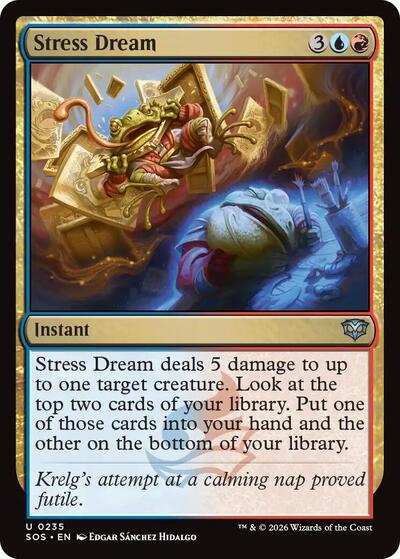 Stress Dream (Secrets of Strixhaven) Near Mint