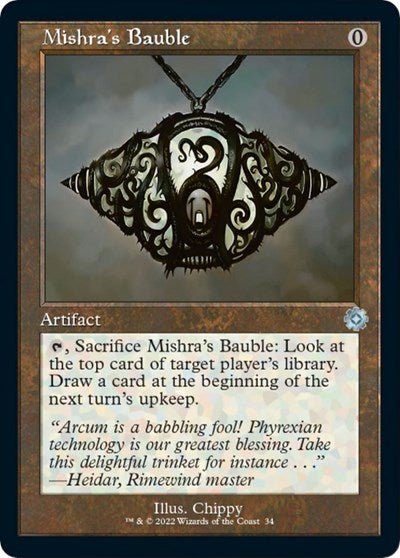 Mishra's Bauble (The Brothers' War: Retro Frame Artifacts) Near Mint - Nick Nack's Full Frontal Attack