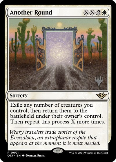 Another Round (Promo Pack: Outlaws of Thunder Junction) Near Mint Foil