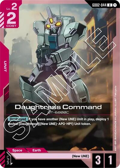 Daughtress Command (Dual Impact) Near Mint - Nick Nack's Full Frontal Attack