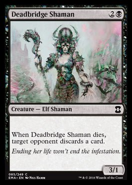Deadbridge Shaman (Eternal Masters) Near Mint - Nick Nack's Full Frontal Attack