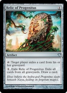 Relic of Progenitus (Modern Event Deck 2014) Light Play - Nick Nack's Full Frontal Attack