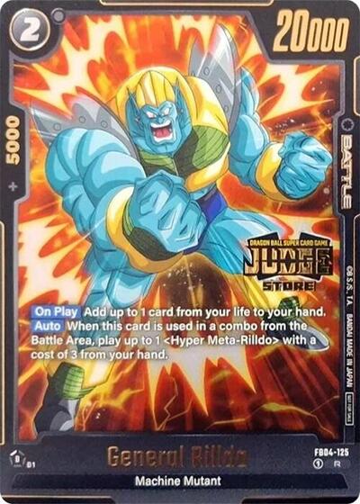 General Rilldo (Judge Pack (Store Judge) 03) (Tournament and Championship Promos) Near Mint Holofoil