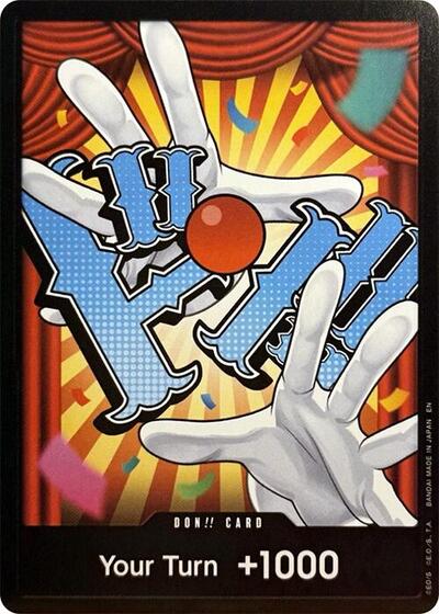 DON!! Card (Buggy) (Premium Booster -The Best- Vol. 2) Near Mint Foil - Nick Nack's Full Frontal Attack