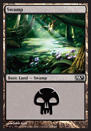 Swamp (238) (Magic 2011 Core Set) Near Mint - Nick Nack's Full Frontal Attack
