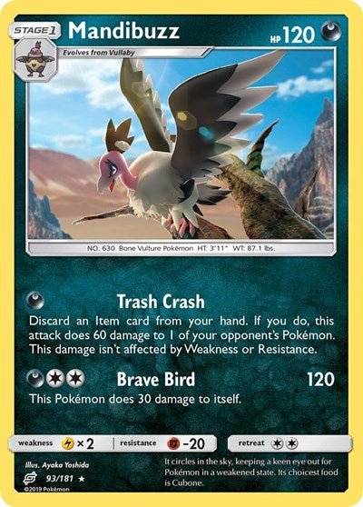 Mandibuzz (SM - Team Up) Near Mint - Nick Nack's Full Frontal Attack