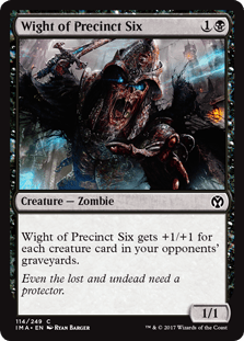 Wight of Precinct Six (Iconic Masters) Near Mint - Nick Nack's Full Frontal Attack