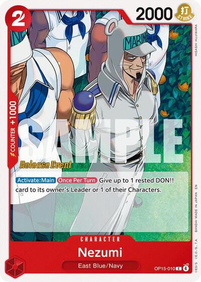 Nezumi (Adventure on Kami's Island Release Event Cards) Near Mint - Nick Nack's Full Frontal Attack