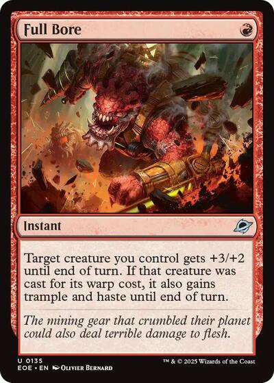 Full Bore (Edge of Eternities) Near Mint Foil - Nick Nack's Full Frontal Attack