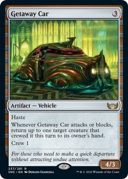 Getaway Car (Streets of New Capenna) Near Mint - Nick Nack's Full Frontal Attack