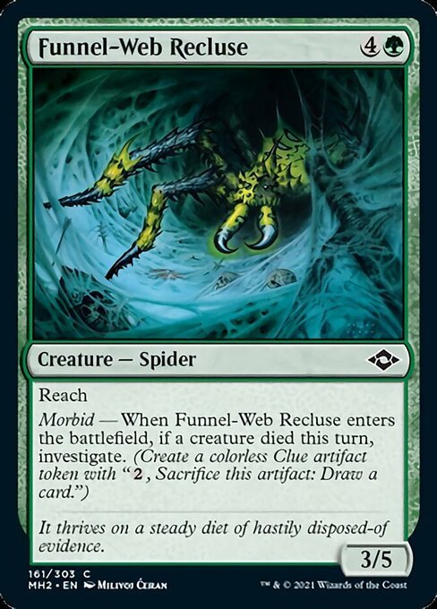Funnel-Web Recluse (Modern Horizons 2) Near Mint - Nick Nack's Full Frontal Attack