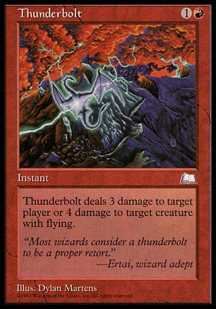 Thunderbolt (Weatherlight) Light Play - Nick Nack's Full Frontal Attack