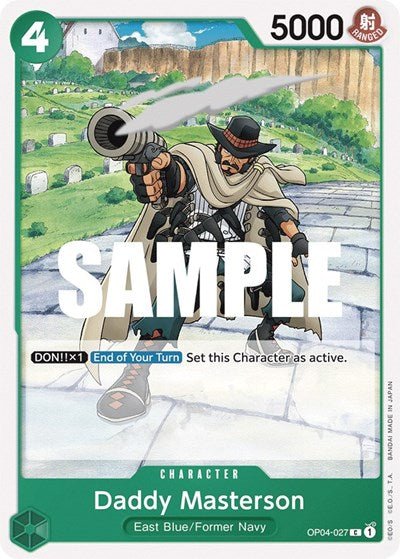 Daddy Masterson (Kingdoms of Intrigue) Near Mint - Nick Nack's Full Frontal Attack