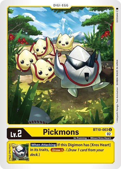 Pickmons (Xros Encounter) Near Mint